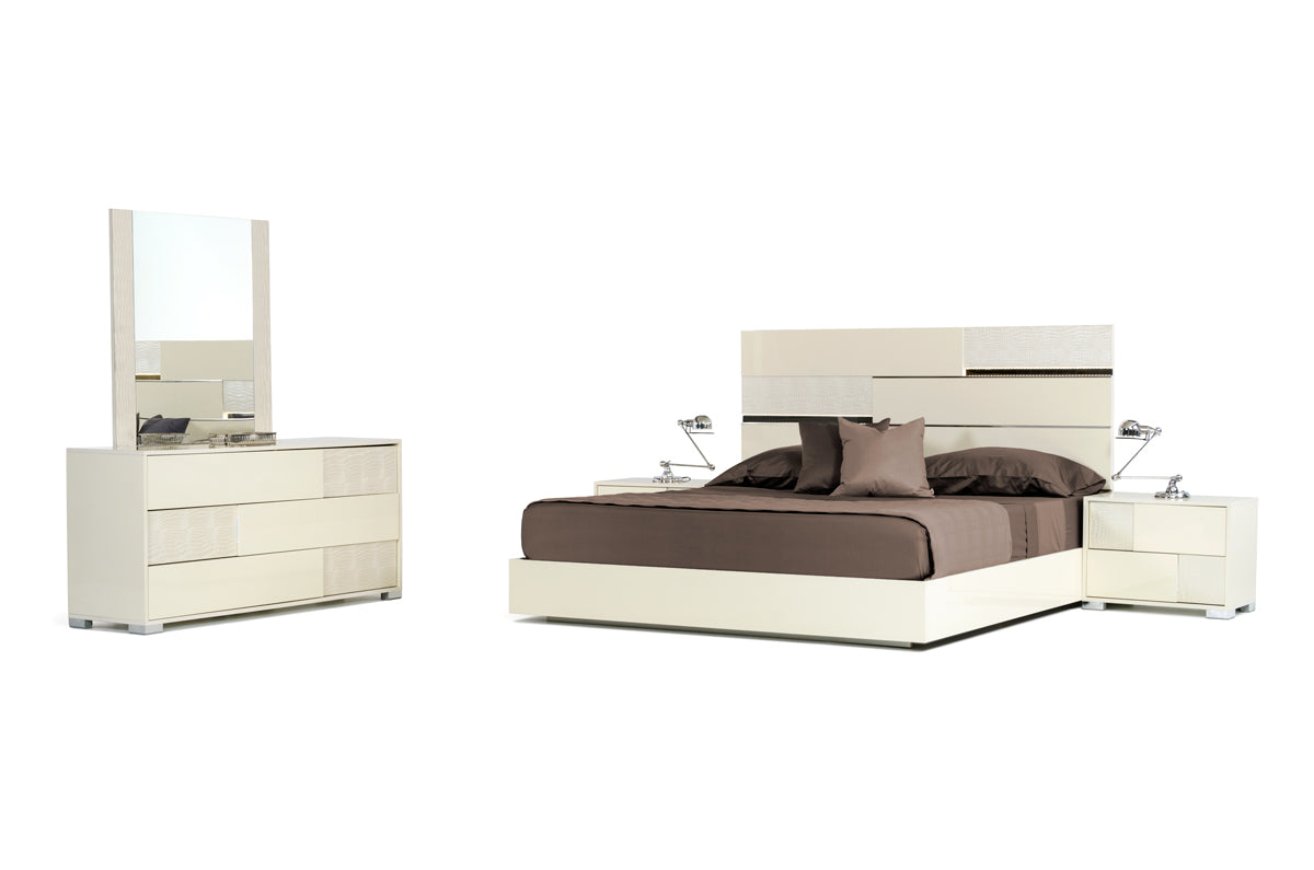 Natural Solid Wood 6-Drawer Double Dresser