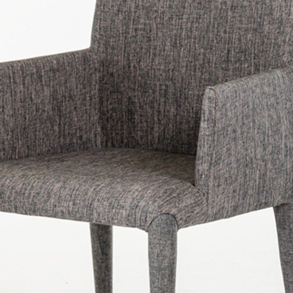 Gray Fabric Dining Chair