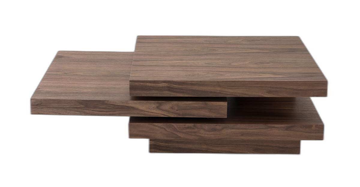 Walnut Veneer Coffee Table