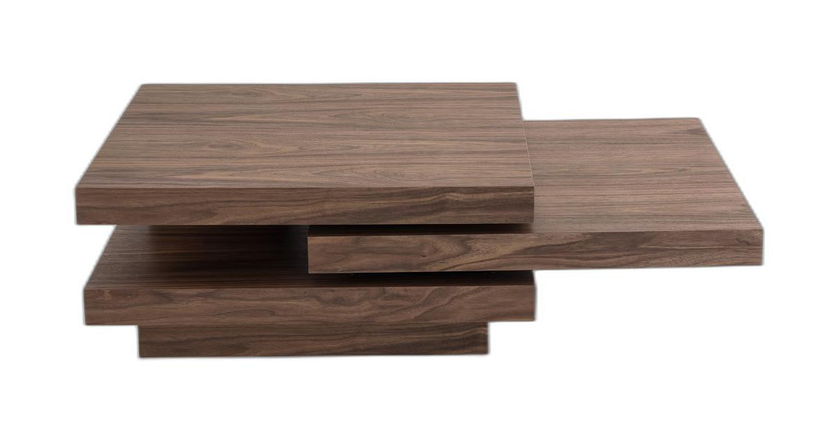Walnut Veneer Coffee Table