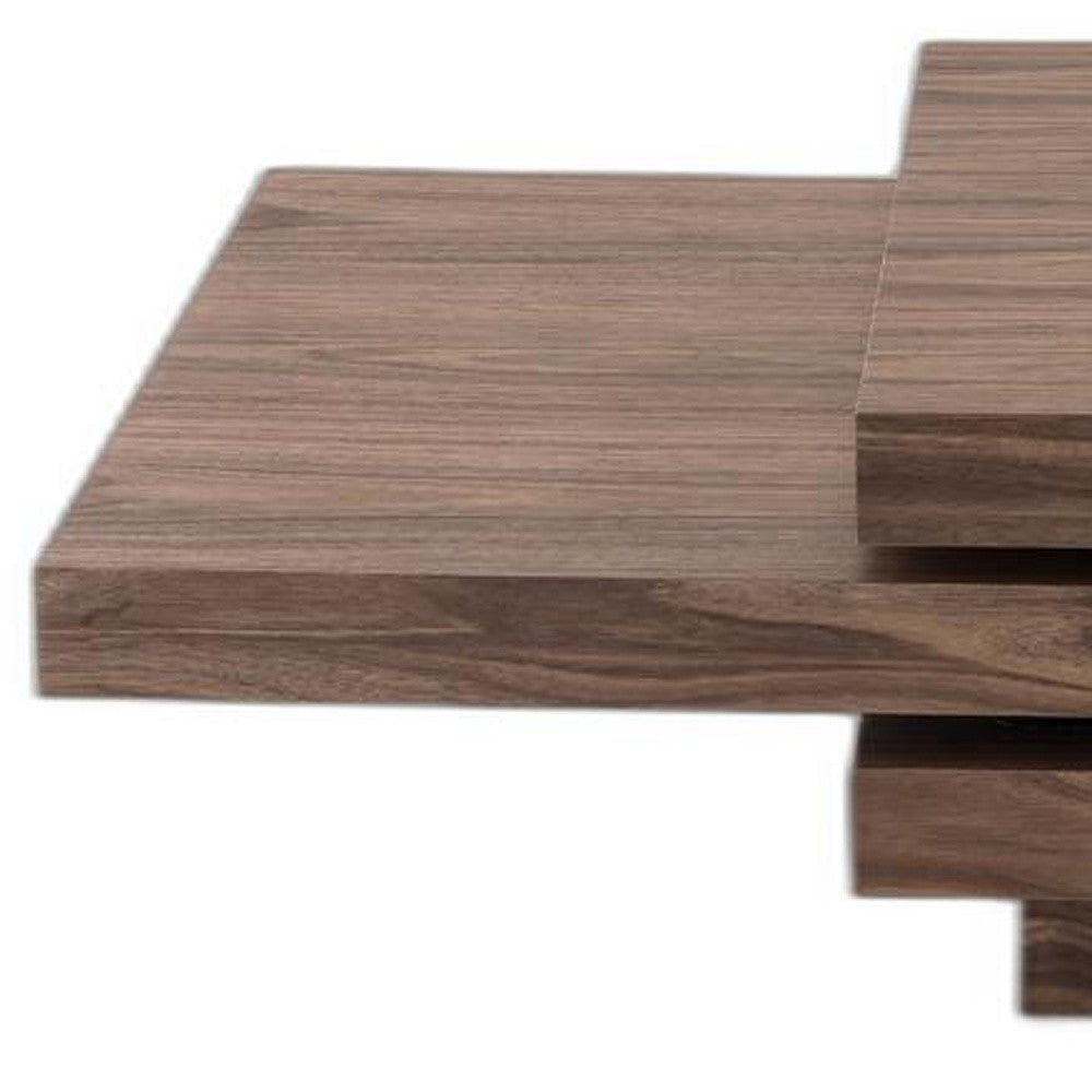 Walnut Veneer Coffee Table