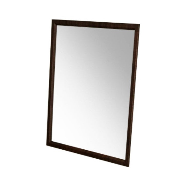 Walnut Mdf Veneer And Glass Mirror