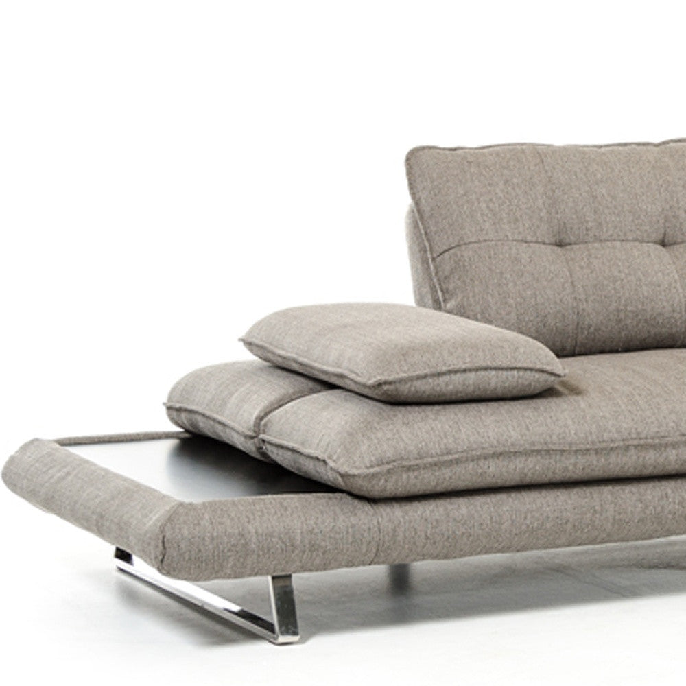 Grey Fabric Sectional