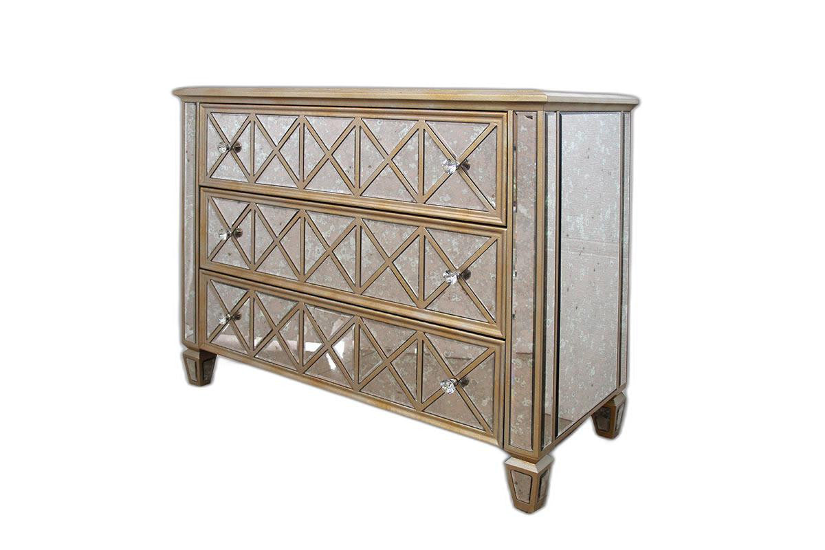 Natural Solid Wood 5-Drawer Chest