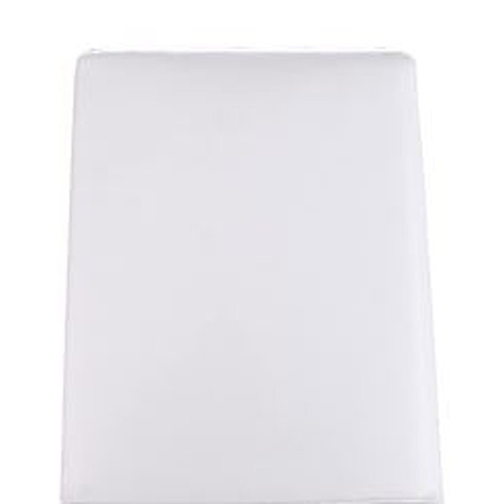 White Faux Leather Dining Chair - Set of 2