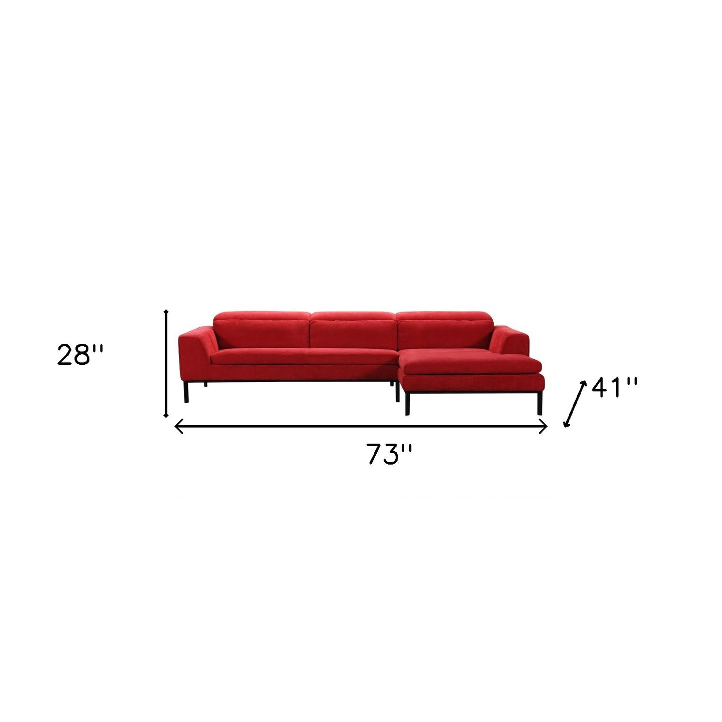 Red Sectional