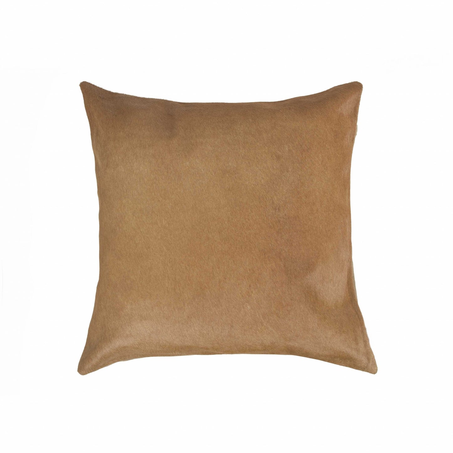 Tan Cowhide Pillow