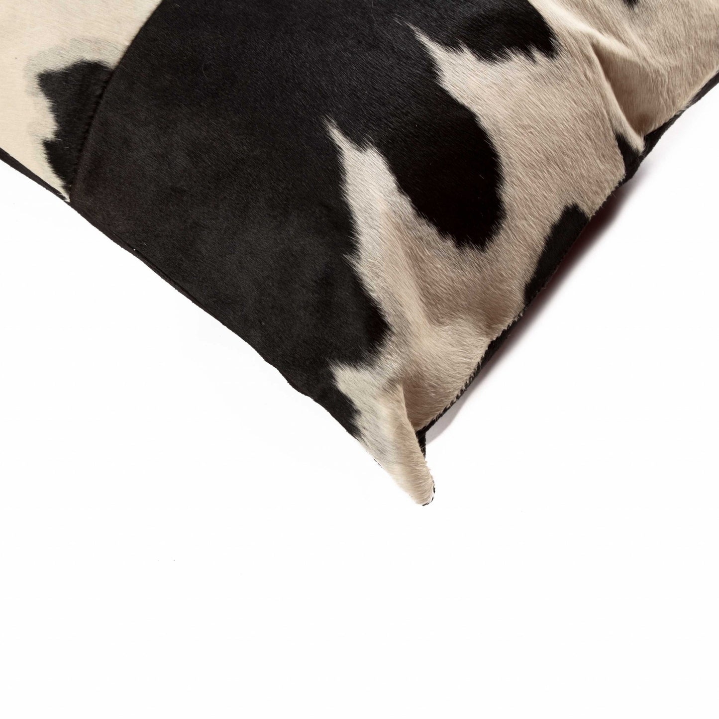 Black & White Cowhide Pillow