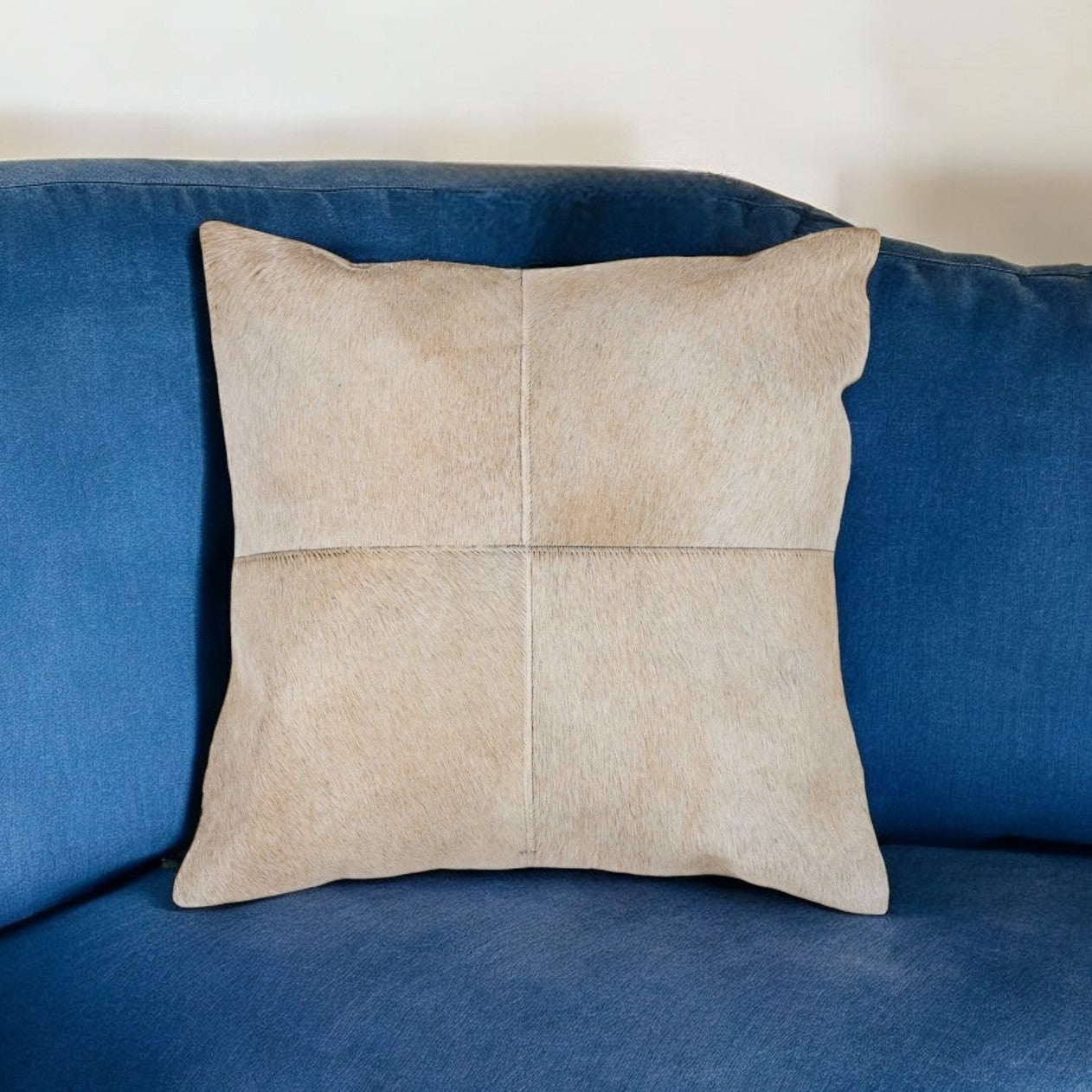 Natural Cowhide Pillow