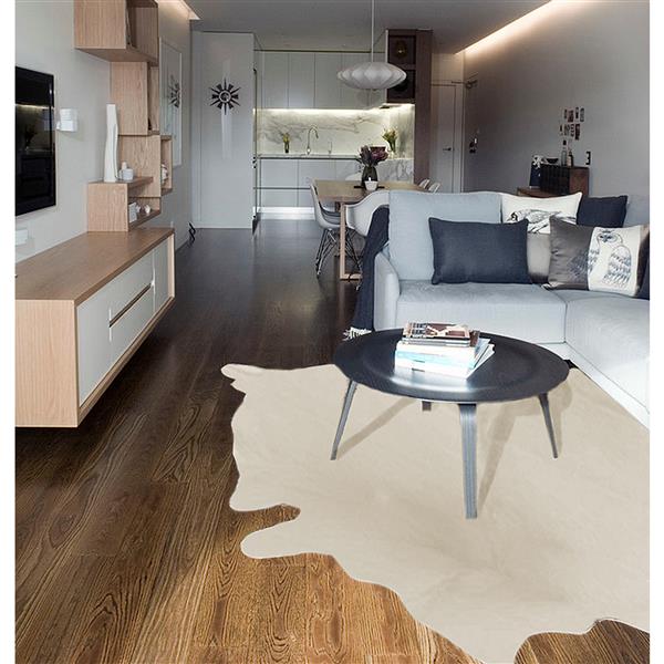 5 x 7 Natural Cowhide Rug