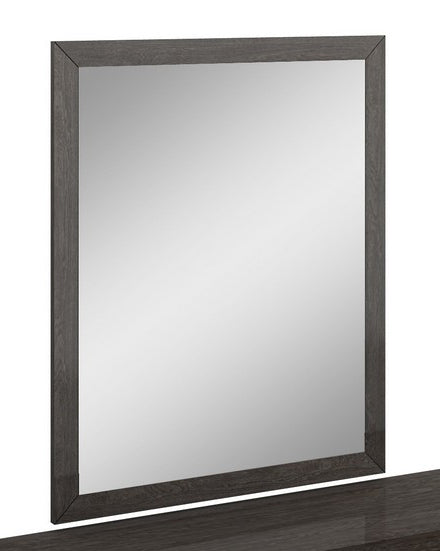 Refined Grey High Gloss Mirror