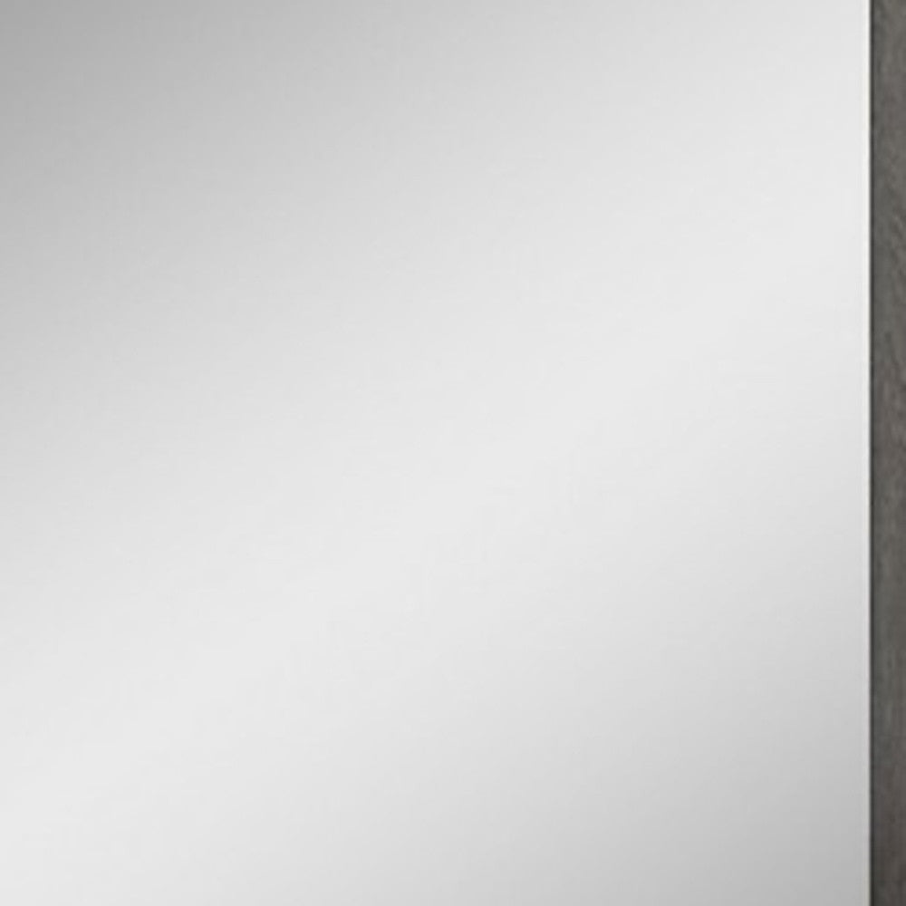 Refined Grey High Gloss Mirror