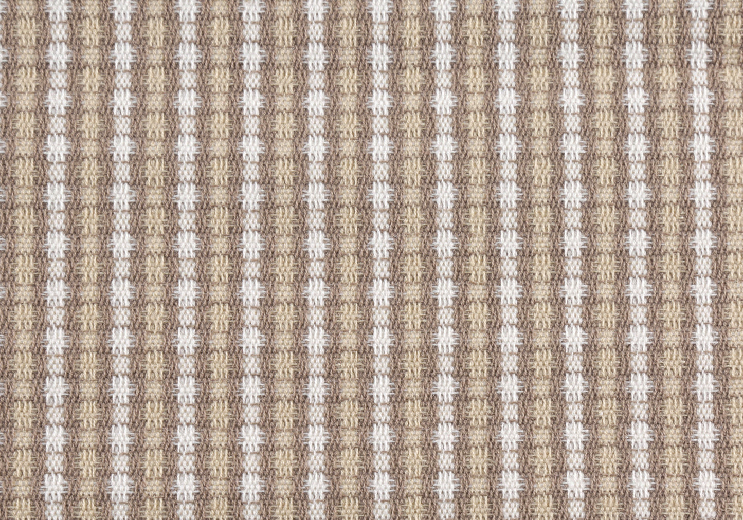 Taupe Striped Pillow