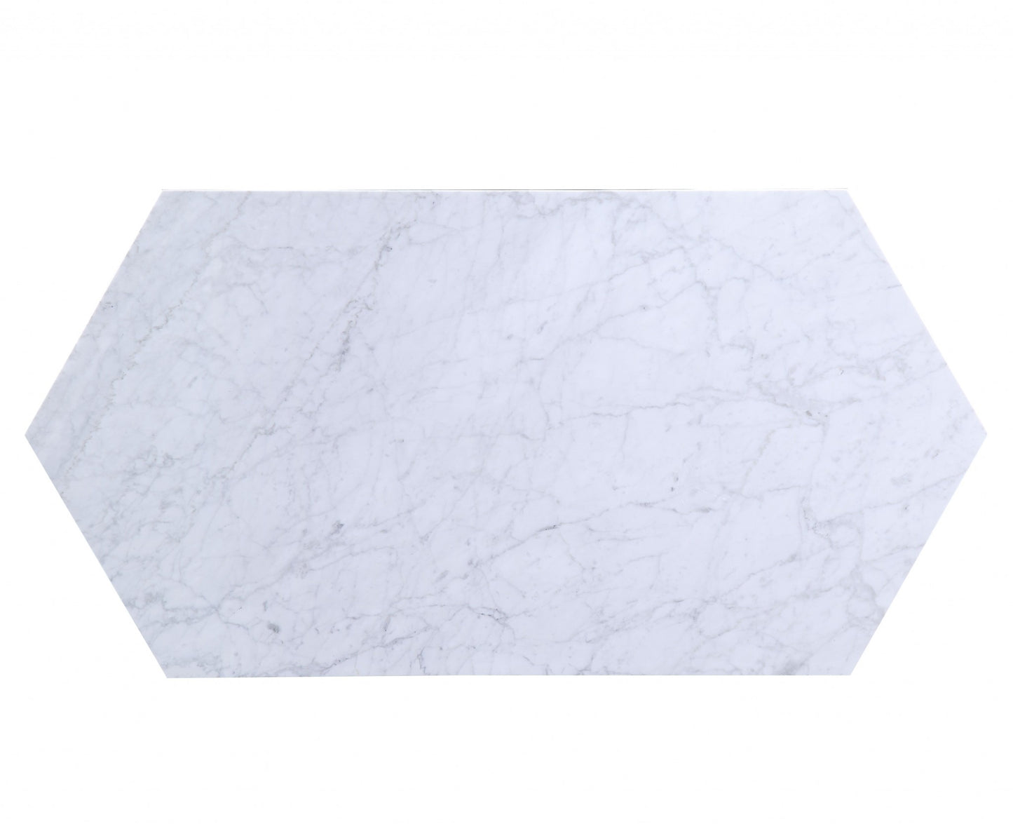 Gray Marble Wood Coffee Table