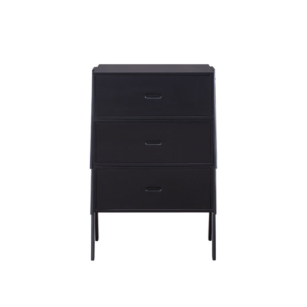 Black Convertible Coffee Table w/ 3 Drawers
