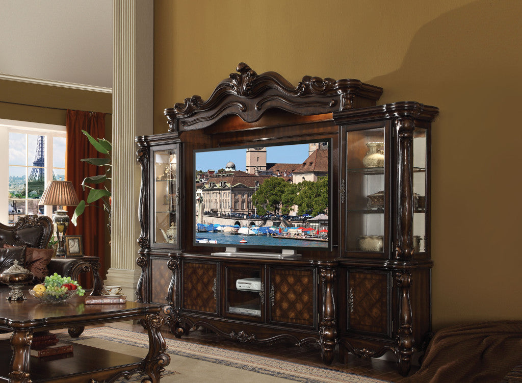 Dark Brown Solid Wood