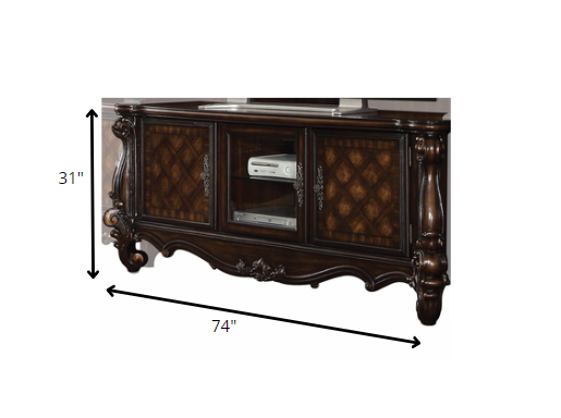 Dark Brown Solid Wood