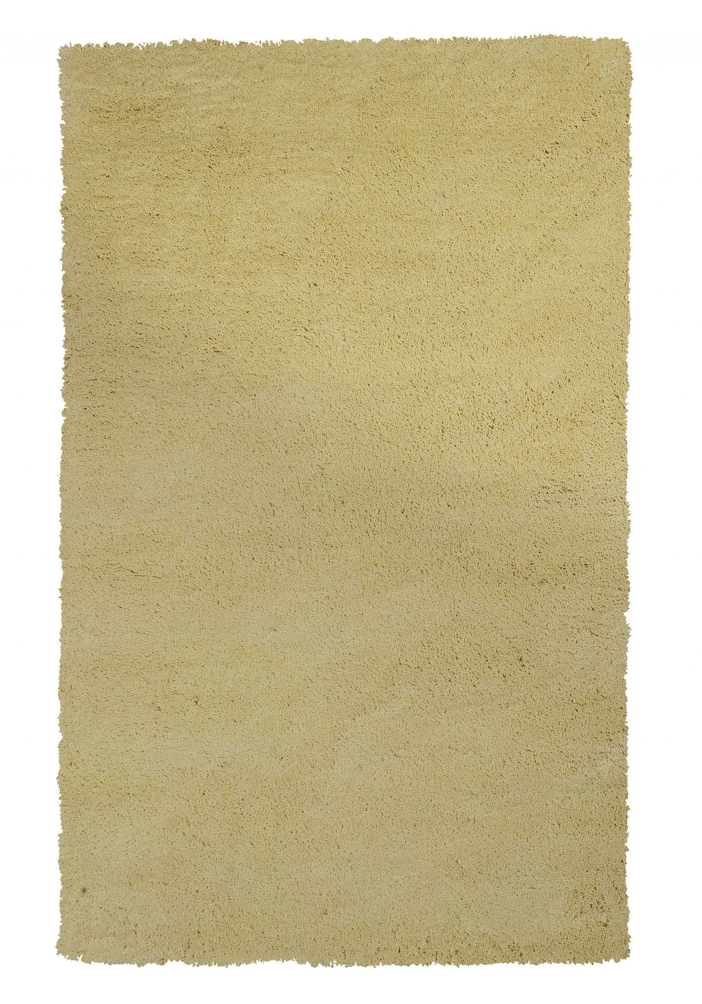 8 x 10 Polyester Canary Yellow Rug
