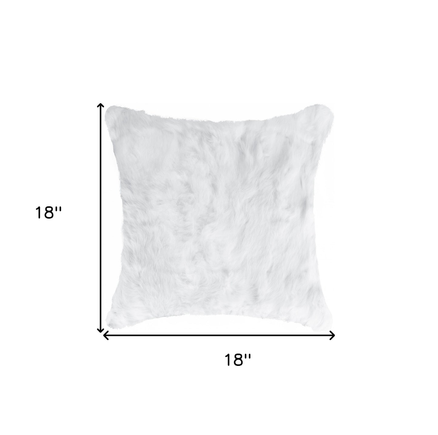 White Wool Pillow