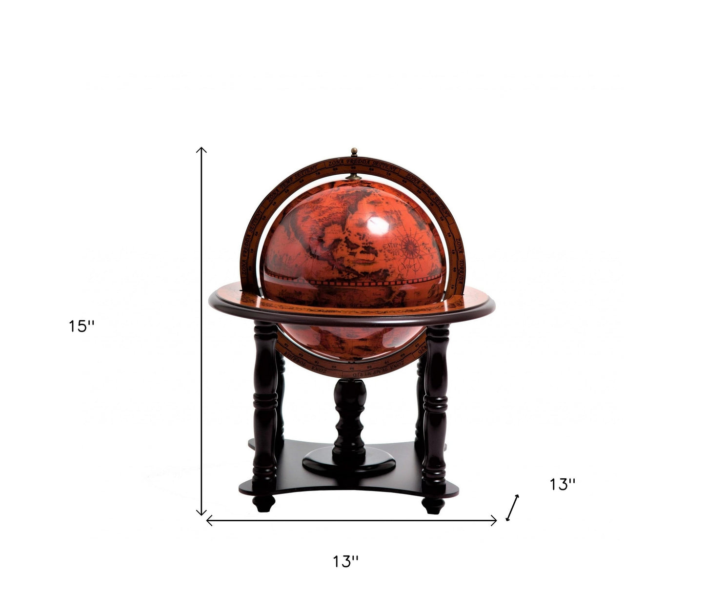 Vintage Look Desk Top Globe