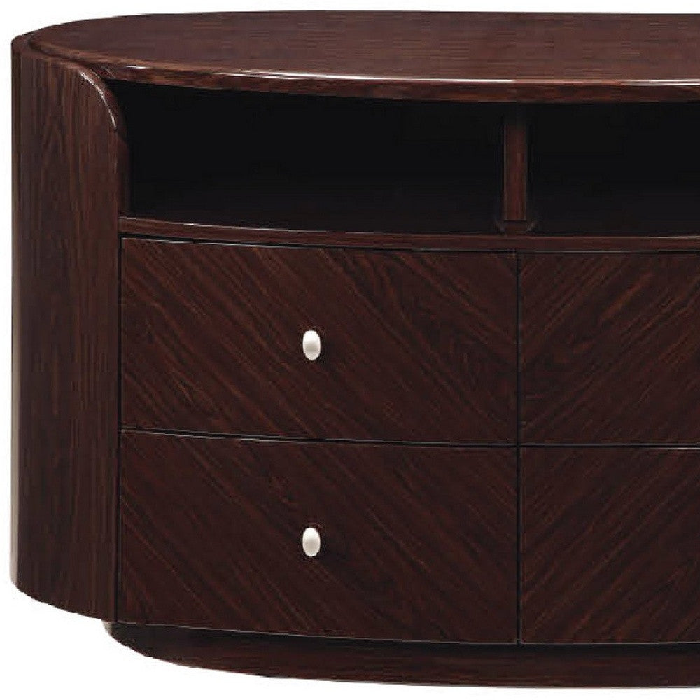 Dark Brown Media Console
