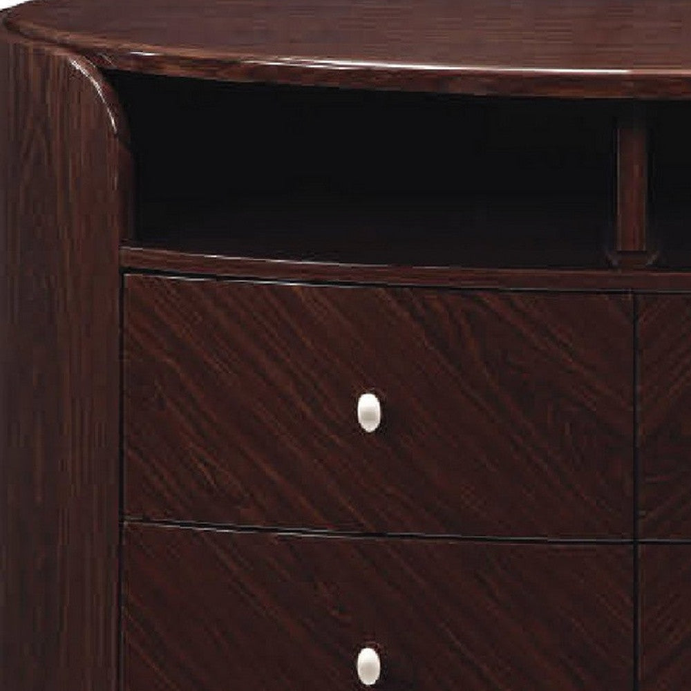 Dark Brown Media Console