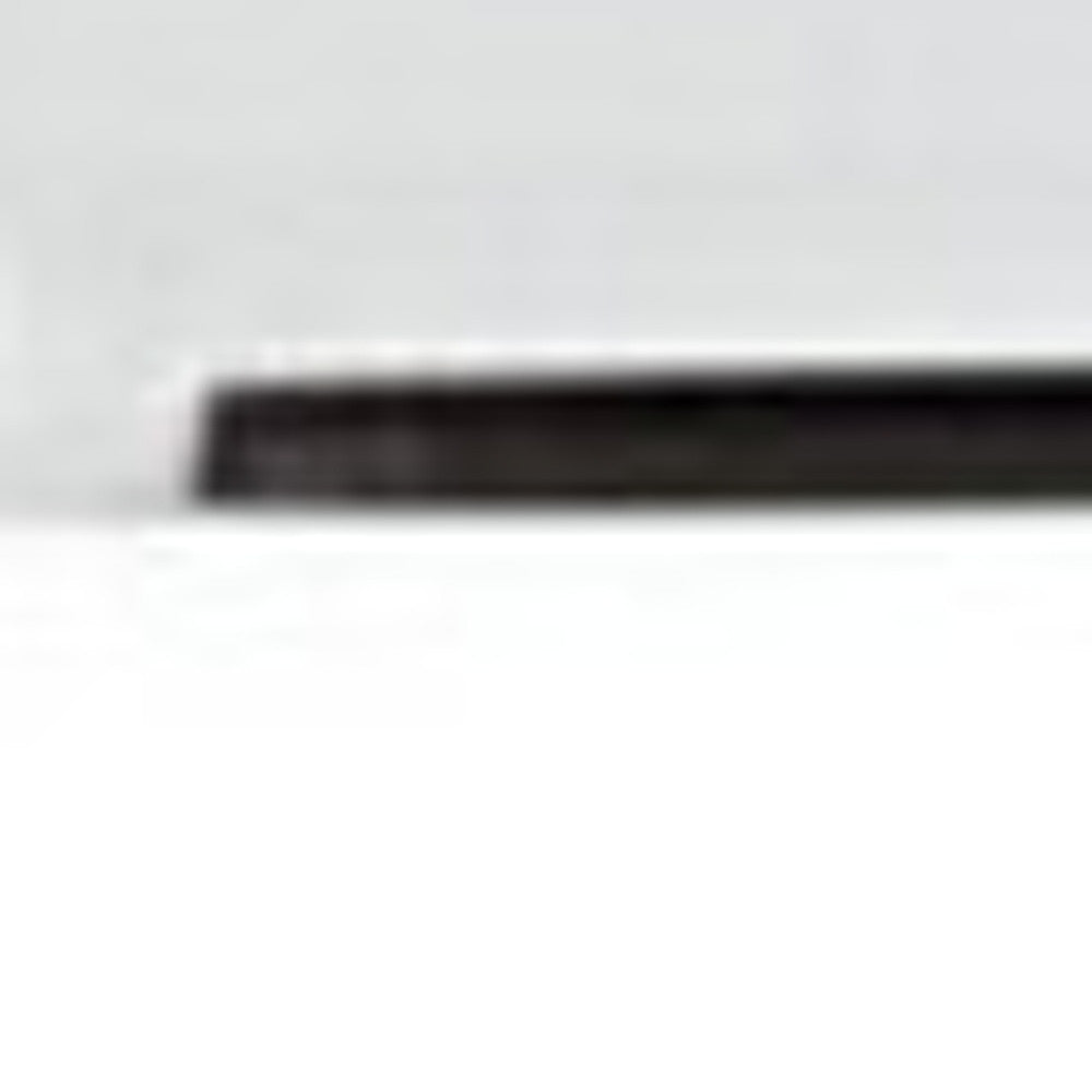 White 2 Drawer Glossy Finish Nightstand