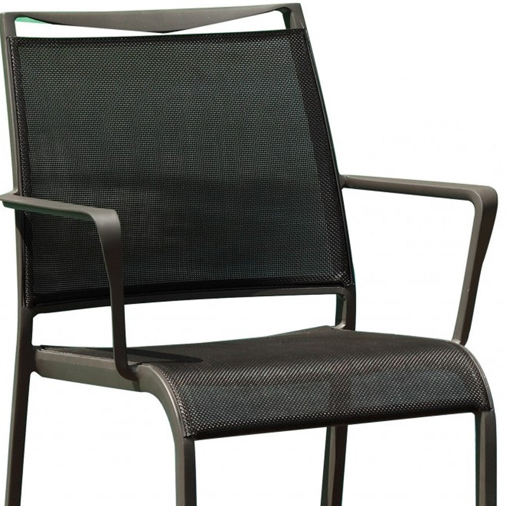 Gray Metal Dining Chairs - Set of 4