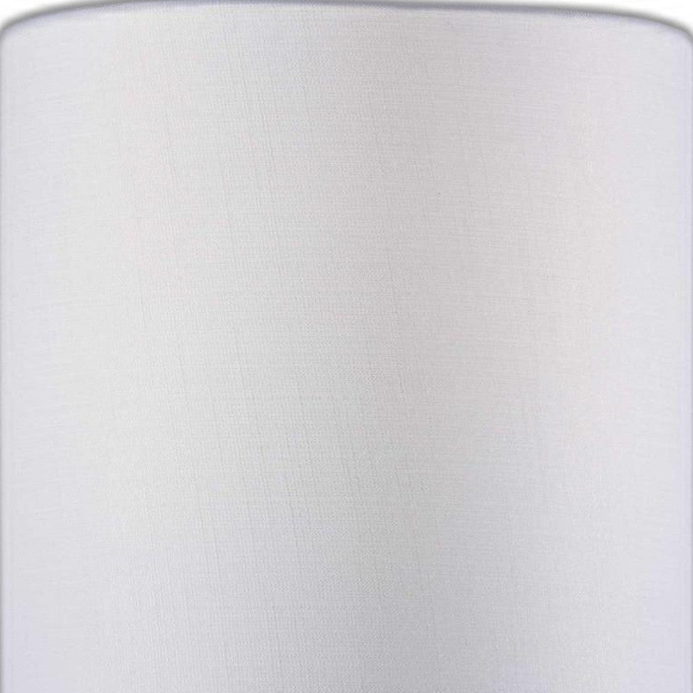 Brushed Steel Table Lamp