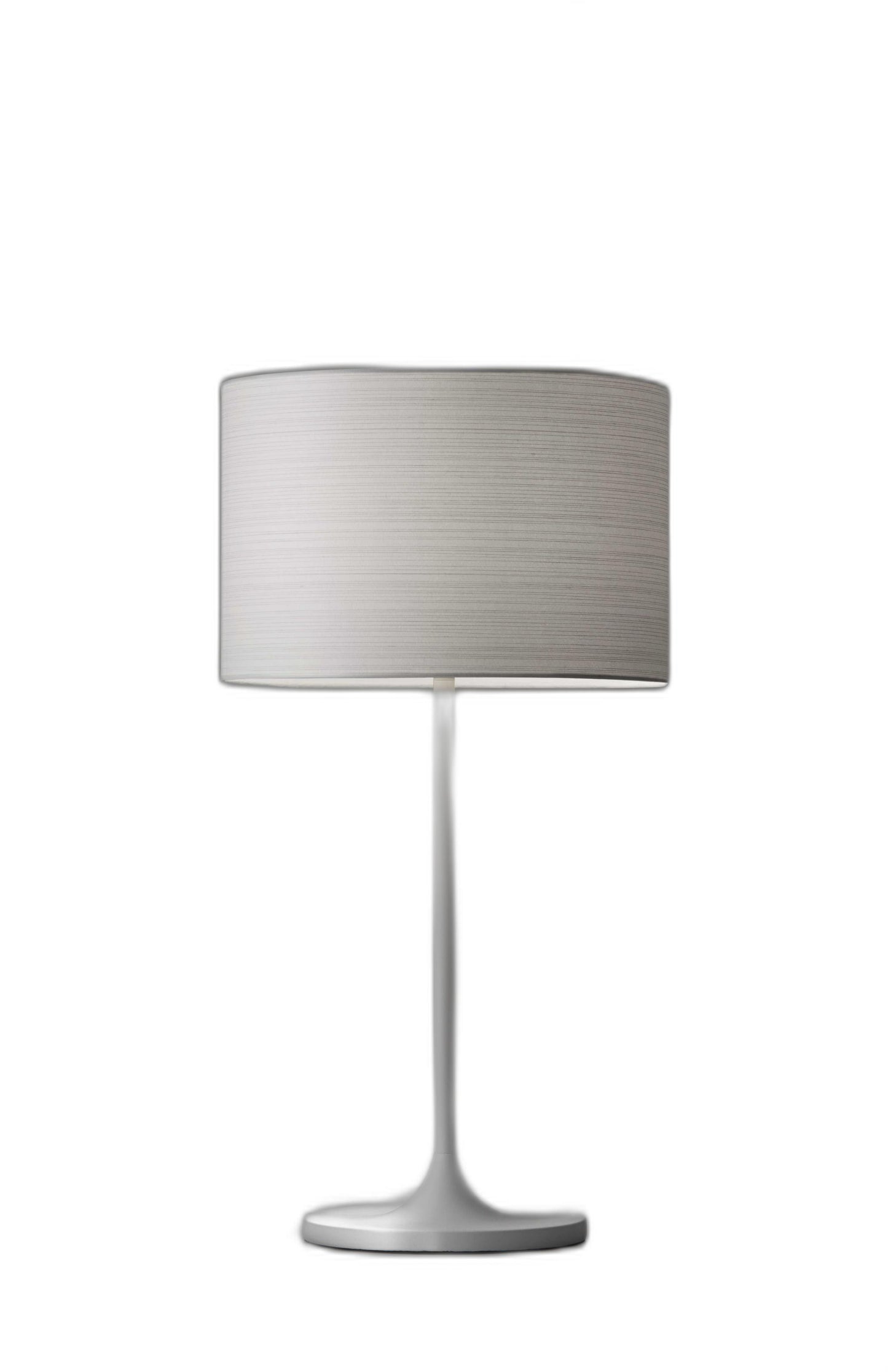 White On White Table Lamp