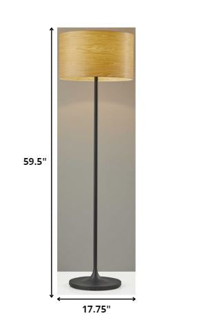Black Floor Lamp w/ Shade