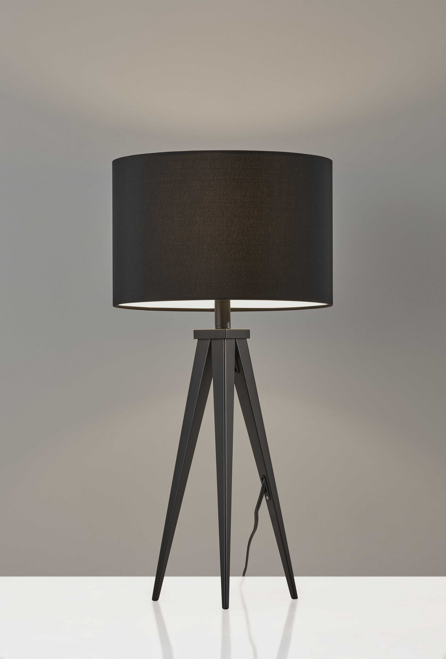 Treble Black Table Lamp