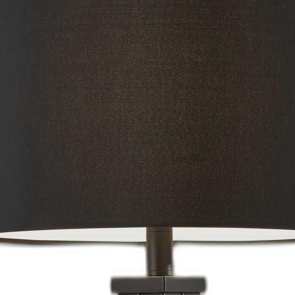 Treble Black Table Lamp