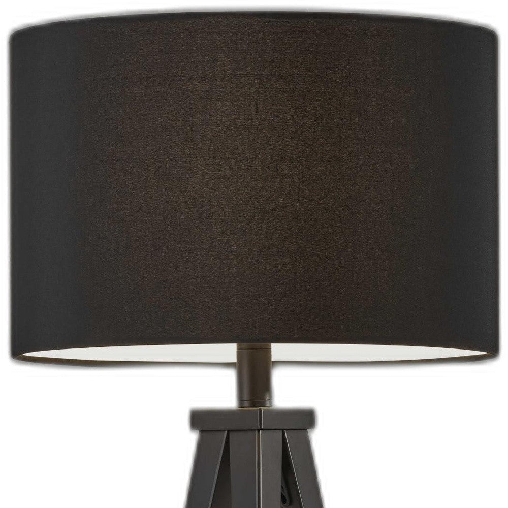 Treble Black Table Lamp