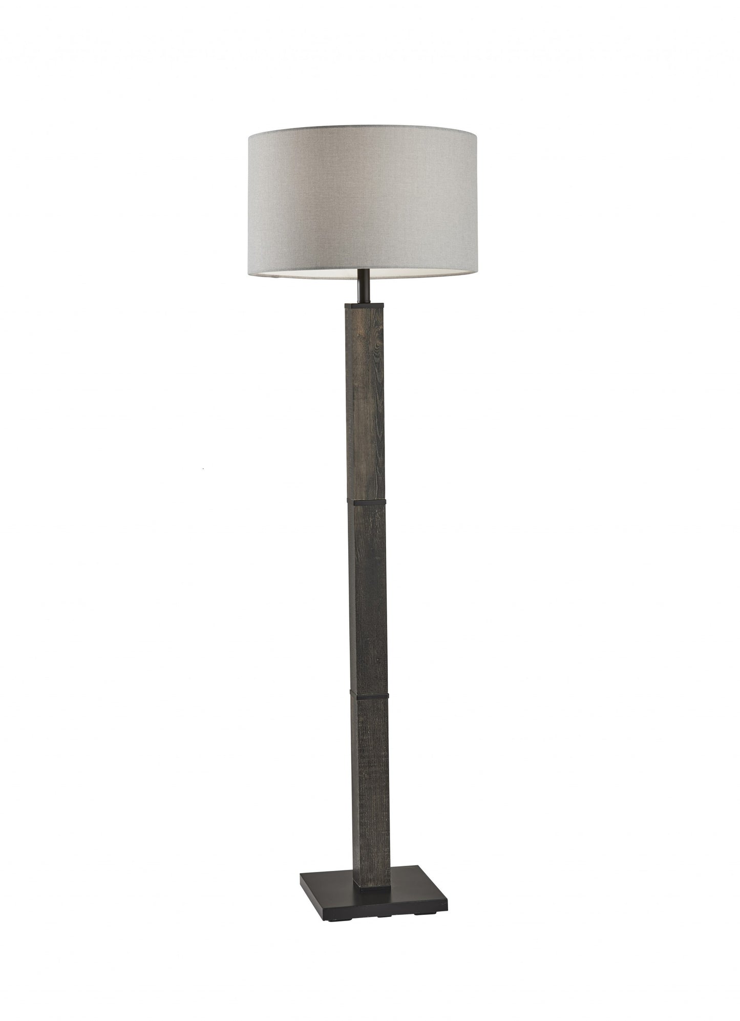 Black Floor Lamp w/ Off-Shade