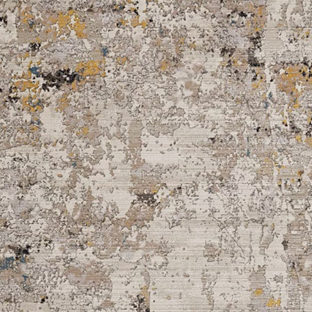 5 x 7 Grey Hand Loomed Traditional Floral Indoor Rug