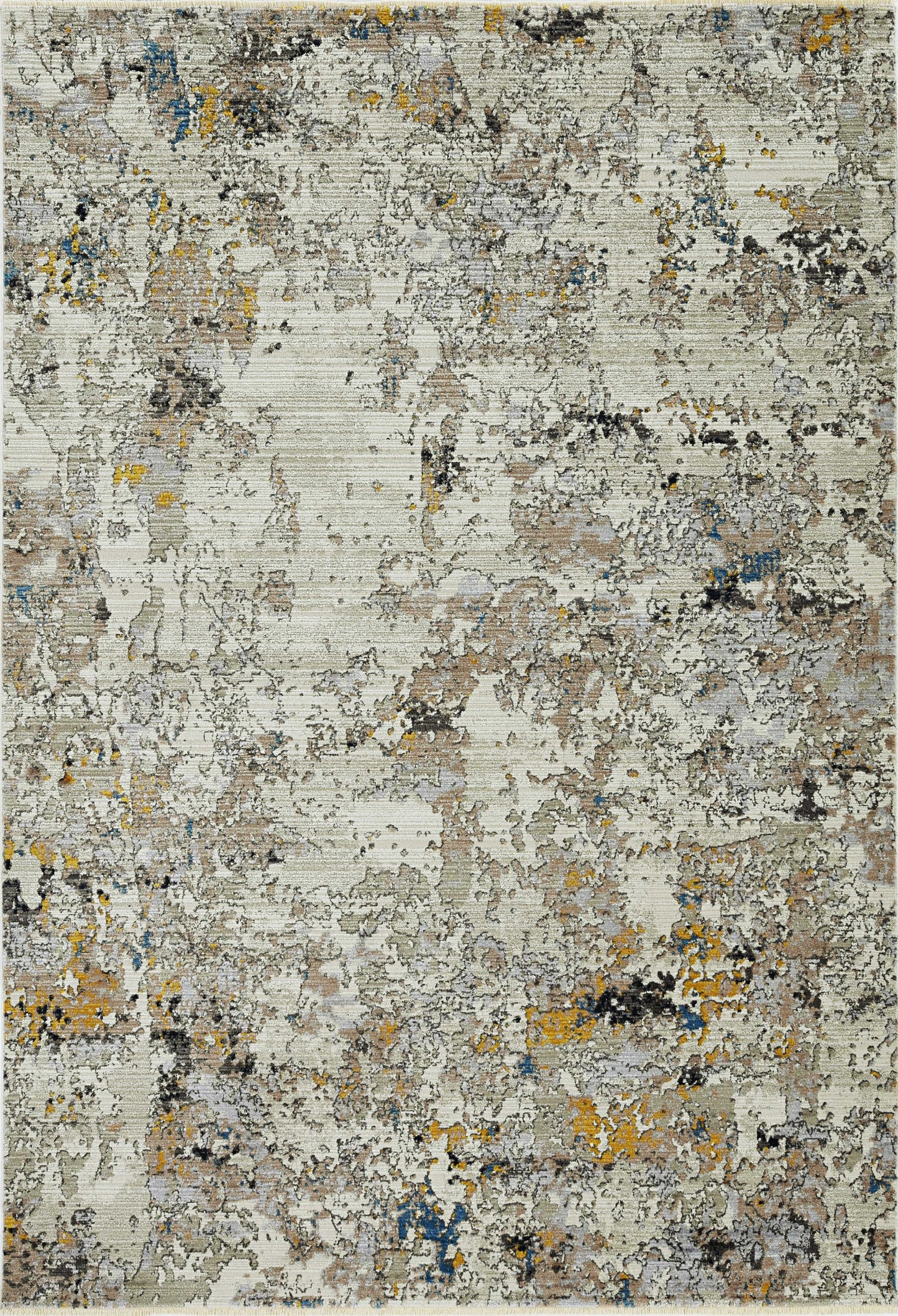 5 x 7 Grey Hand Loomed Traditional Floral Indoor Rug