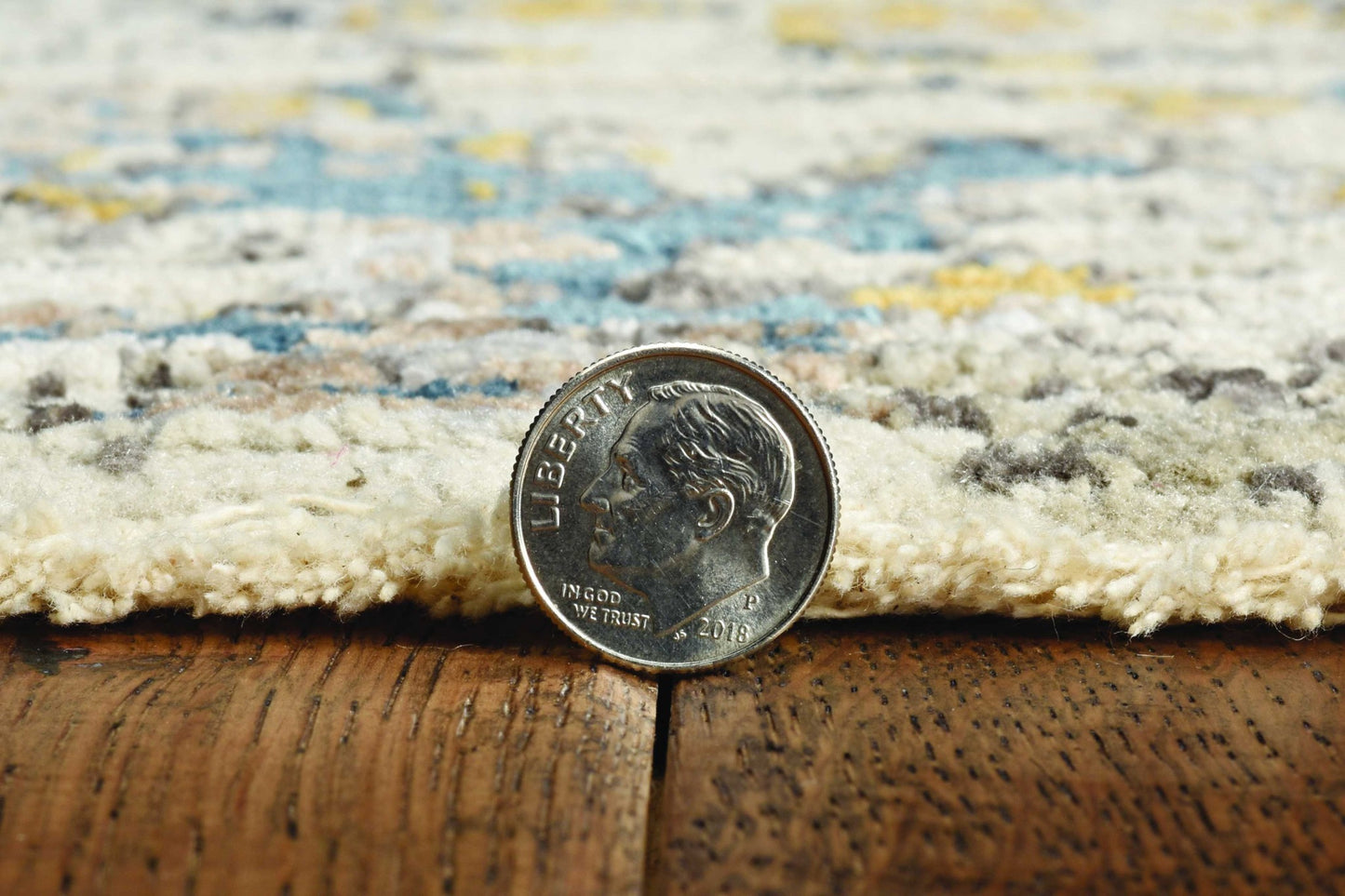 5 x 7 Grey Hand Loomed Traditional Floral Indoor Rug
