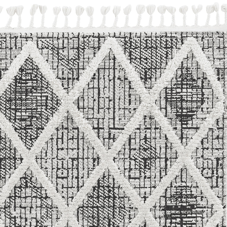 12 x 15 Charcoal Geometric Rug