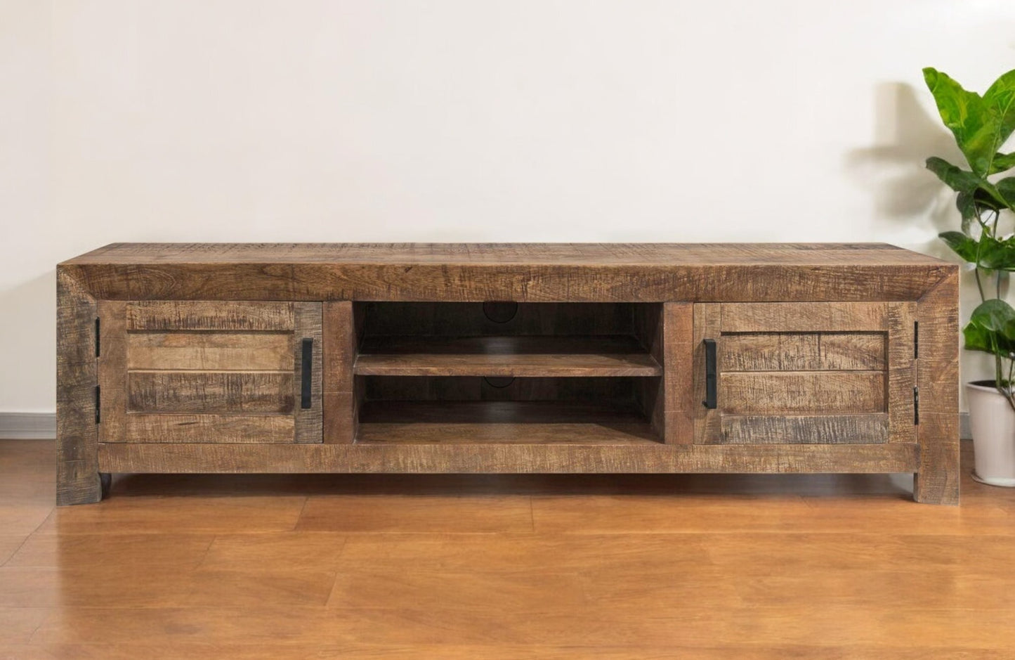 Dunley Solid Wood Media Console