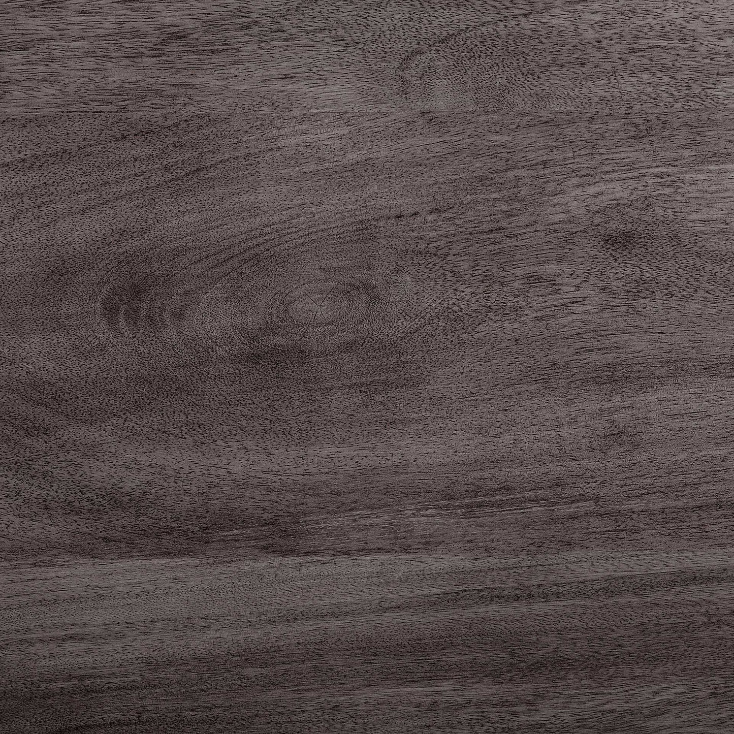 Gray Rounded Solid Wood Pedestal Base Dining Table