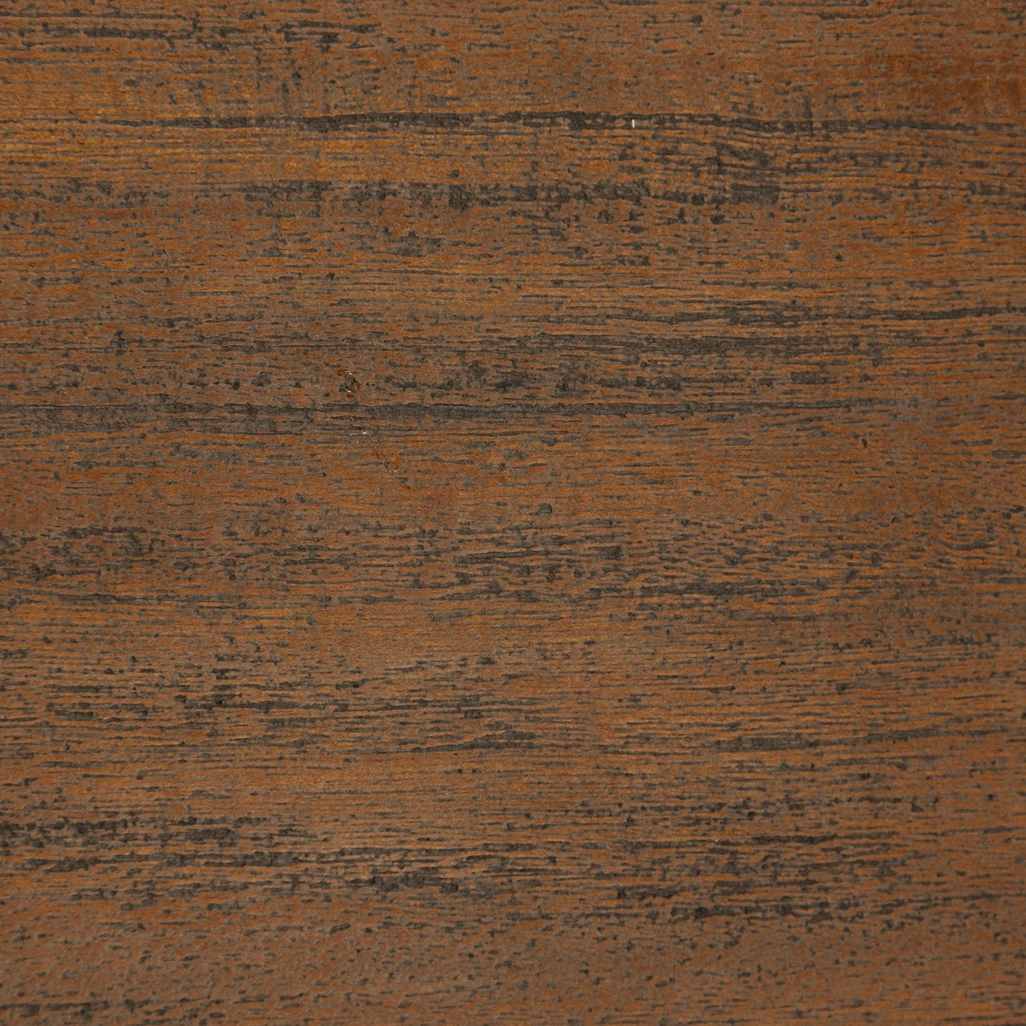 Brown And Black Solid Wood And Metal Pedestal Base Dining Table