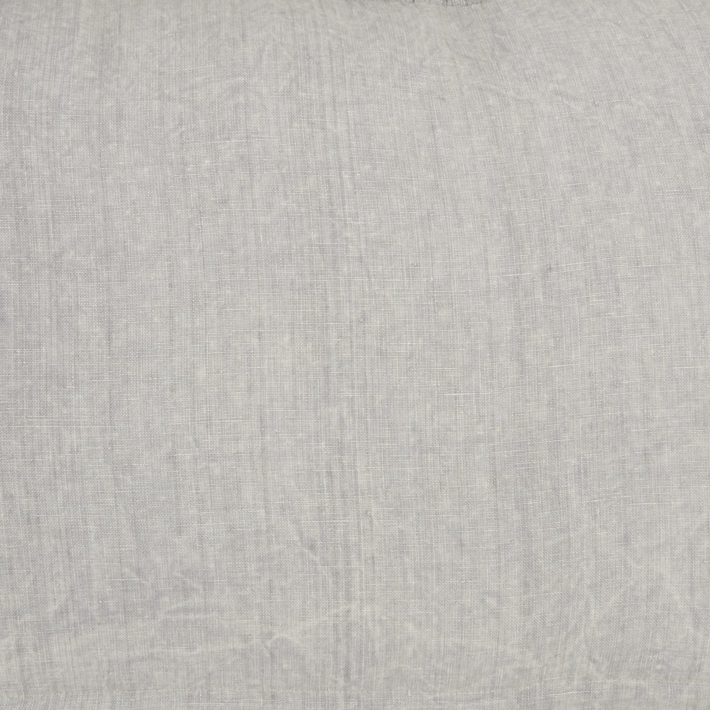 Gray Pillow w/ Ruffled Edges