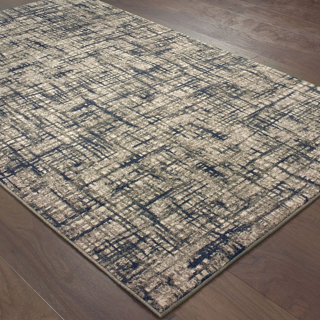 12 x 15 Blue & Gray Rug