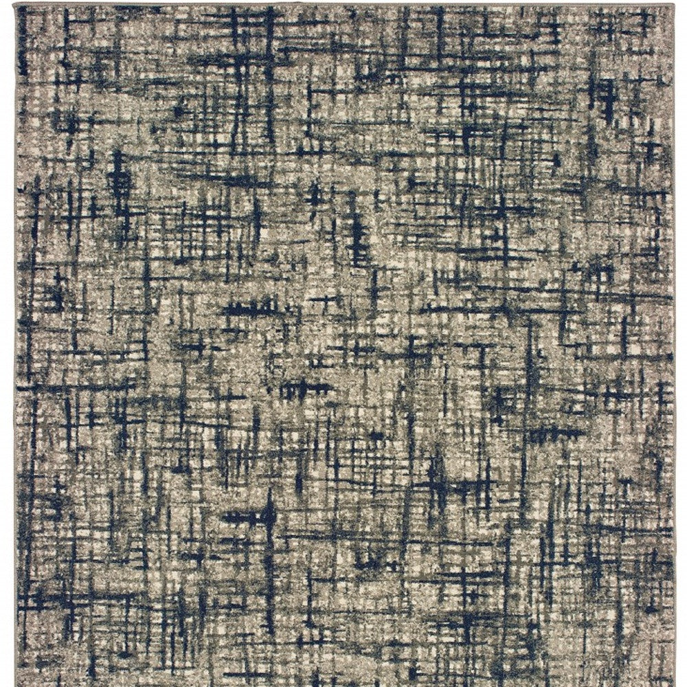 12 x 15 Blue & Gray Rug