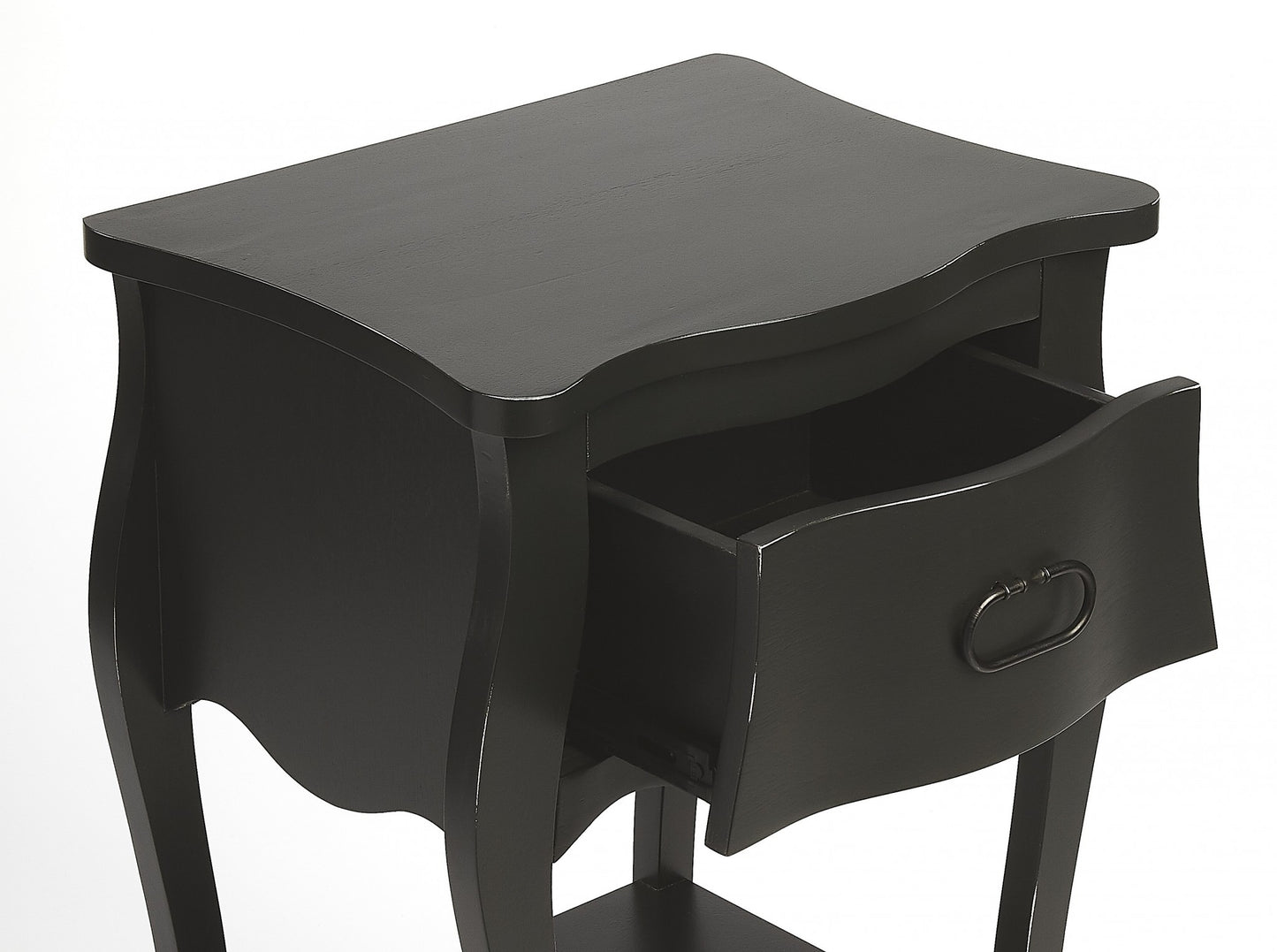 Artha Black Nightstand