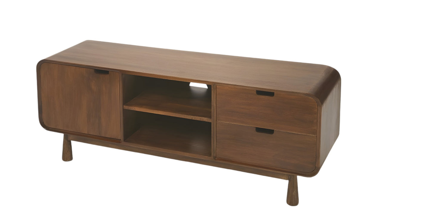 Marni Brown Solid Wood Media Console