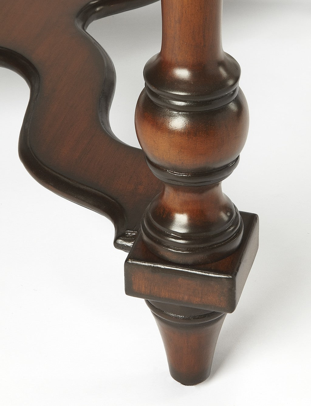 Brown Manufactured Wood Square Coffee Table