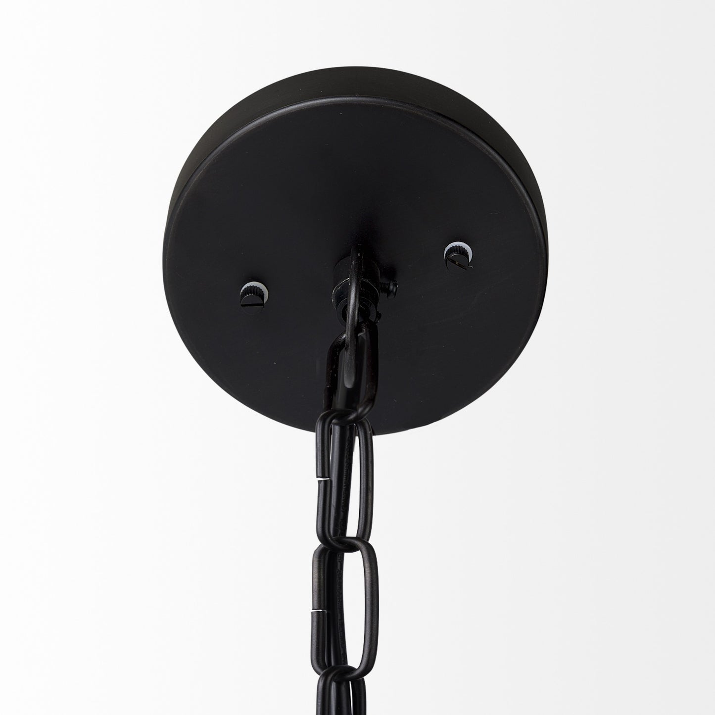 Black Sphere Pendant Hanging Light