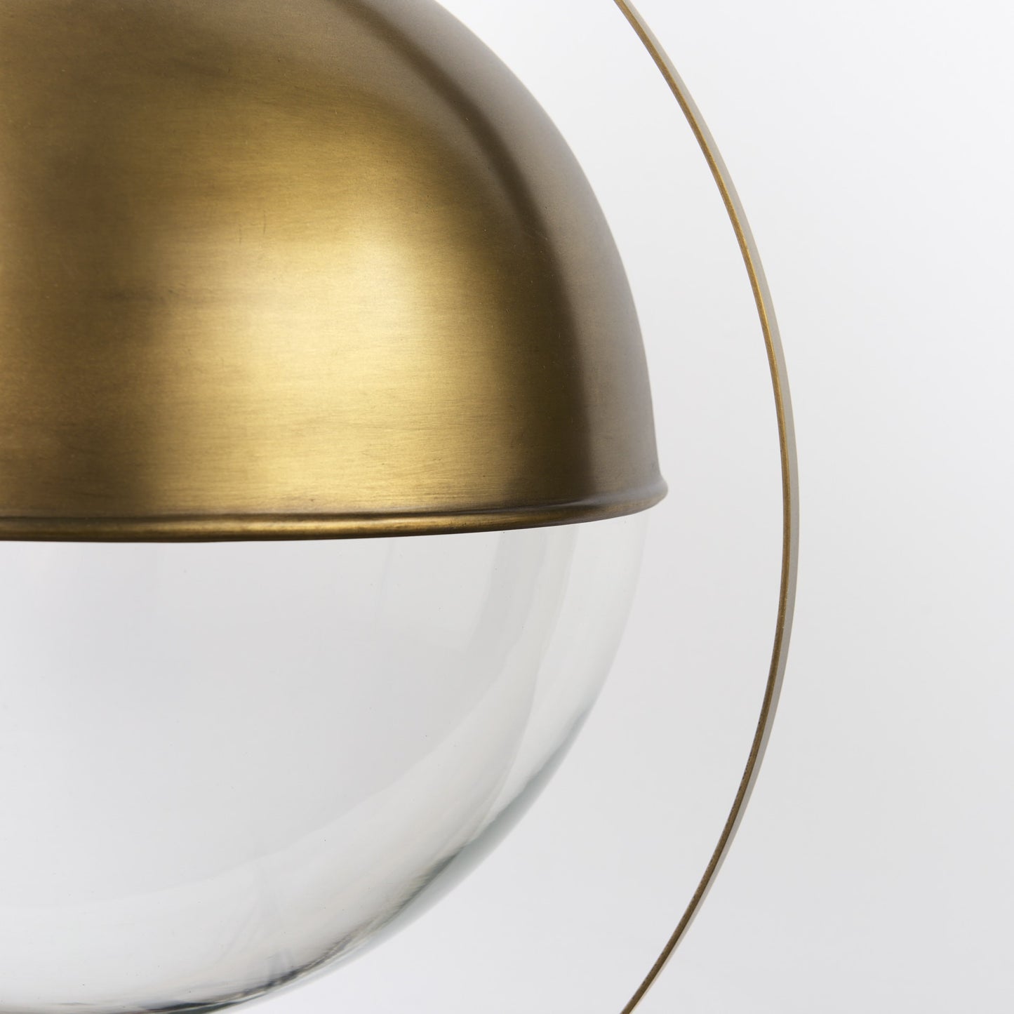 Gold Sphere Pendant Hanging Light